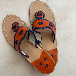 Jack Rogers 9.5 University of Florida & Auburn University NEW